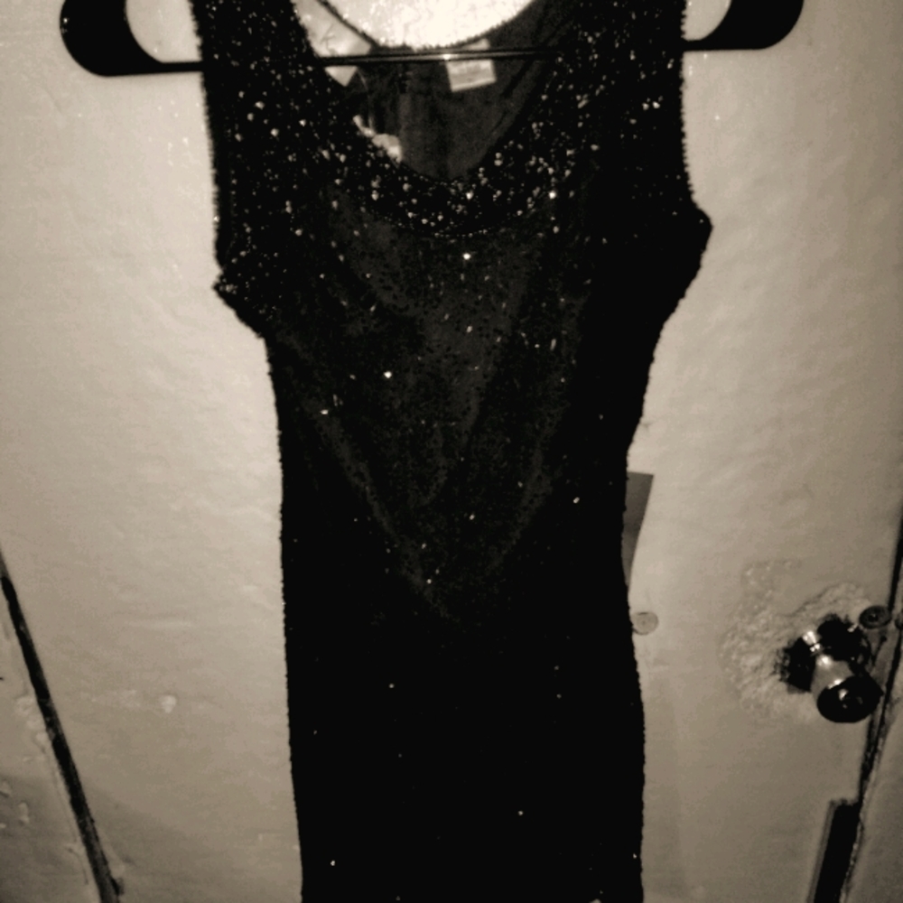 Women's beaded formal dress size PL